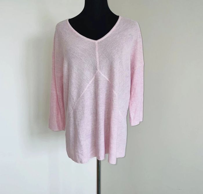 🥶 Pull Mango. Femme. Taille 38 M. rose. Très bon état.