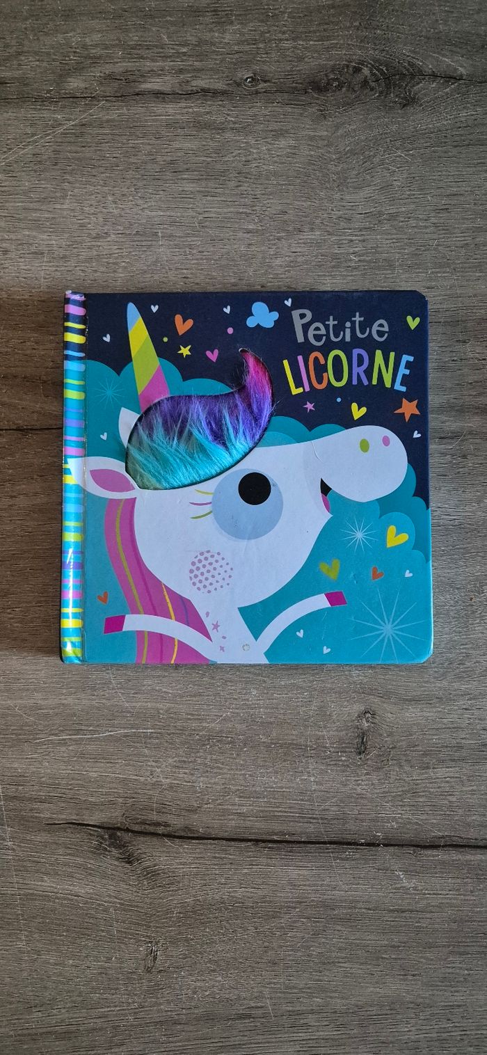 Livre à toucher : Petite licorne 🦄