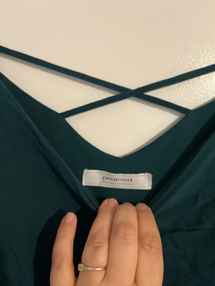 Robe vert émeraude - photo numéro 2