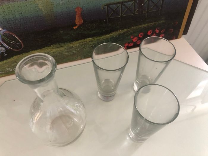 Service verres et carafe - photo numéro 2
