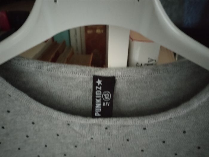 Pull gris 100% coton en très bon état 👌🏻 - photo numéro 2