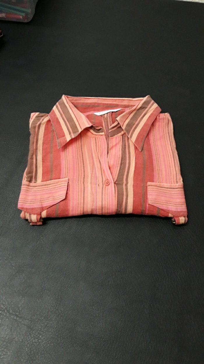 Chemise fine mi-saison femme S - photo numéro 3