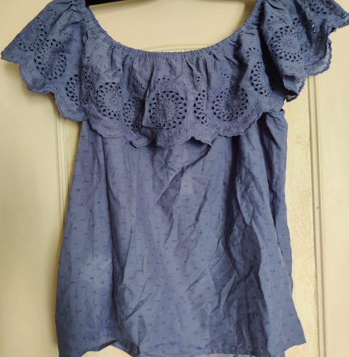 Blouse épaules dénudées 46/48 - photo numéro 2