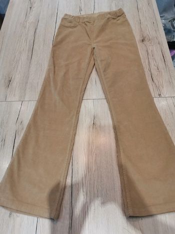 Pantalon velours patte d'eph taille 158_164 cm
