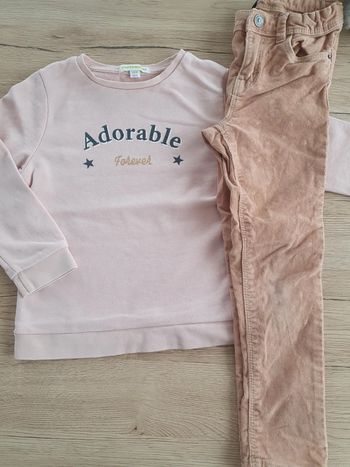 Ensemble vertbaudet /kiabi 6ans