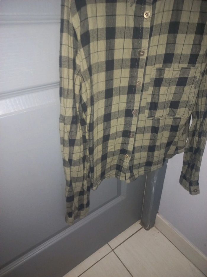 Chemise à carreaux fille - photo numéro 5