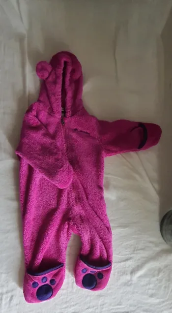 Barboteuse bébé rose "Colombia" taille 6/12 mois