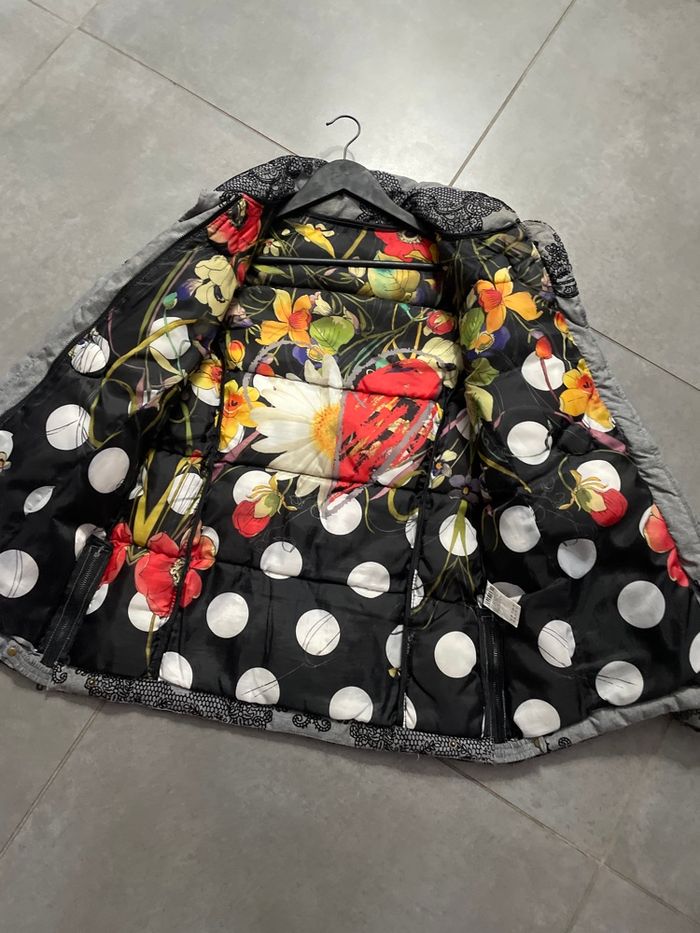 Desigual manteau doudoune femme 40 hiver - photo numéro 6