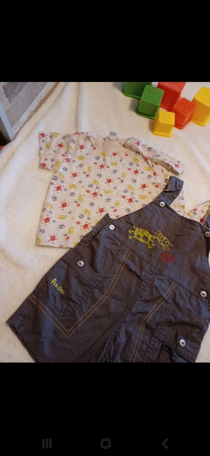 Ensemble bébé taille 6 mois