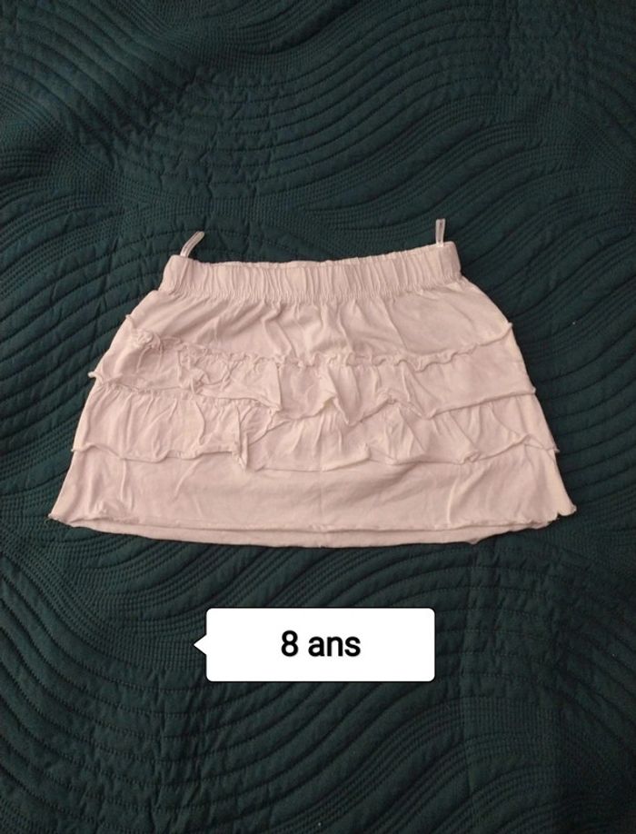 Jupe blanc Zeeman 8 ans