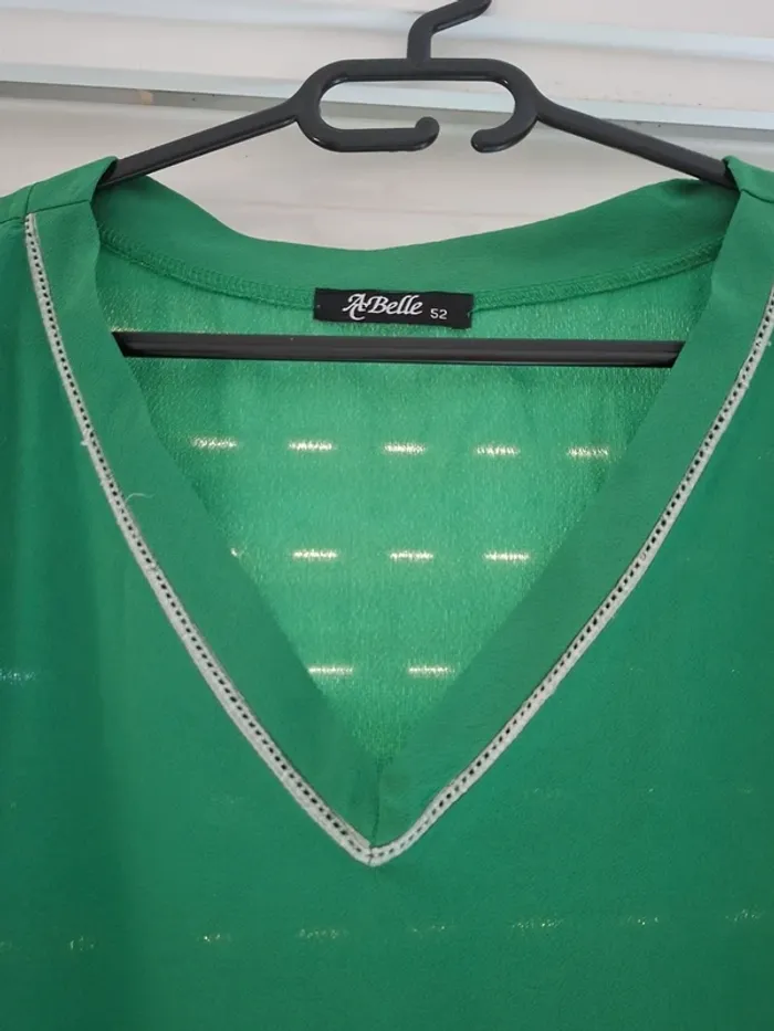 Blouse verte - photo numéro 3