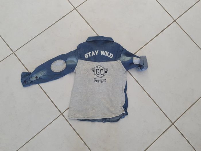 Chemise en jean garçon 6 ans Neuf Eli - photo numéro 4