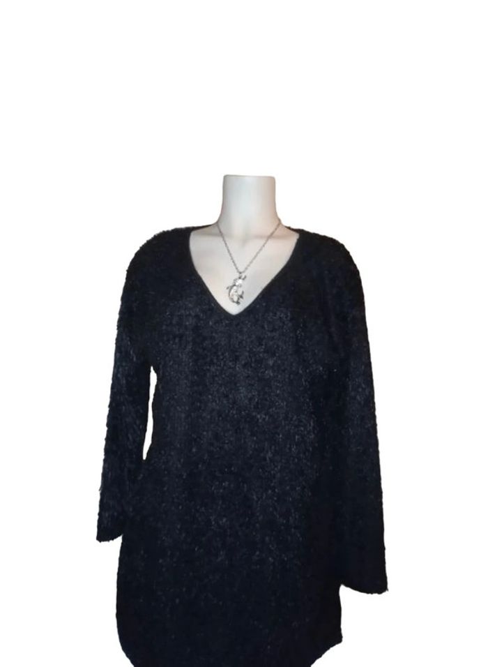 Pull noir léger Taille M’