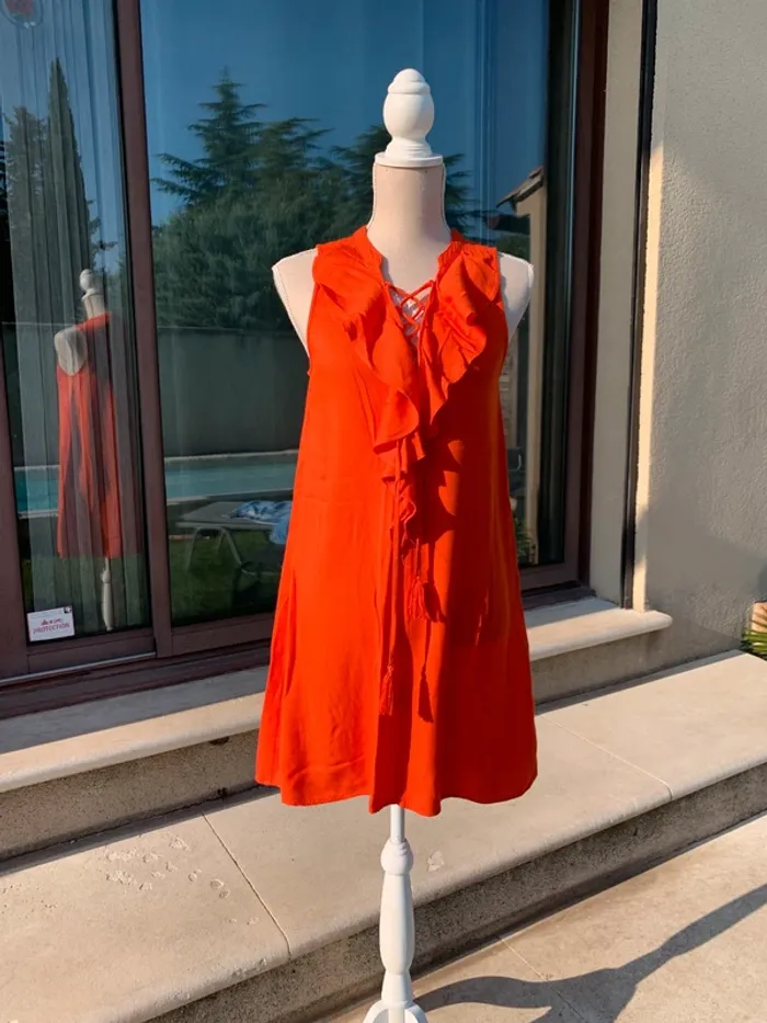 Robe Les Petites orange taille M - photo numéro 15