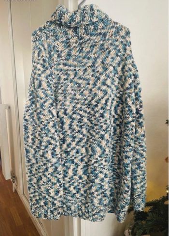 Gros pull tricoté oversize