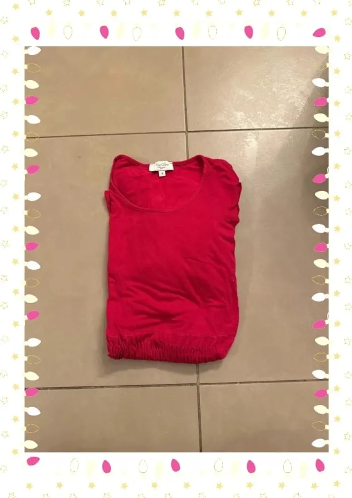 T-shirt neuf lune grossesse taille 4 - photo numéro 2
