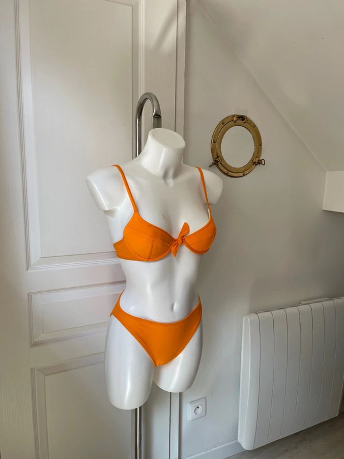 Maillot de bain orange