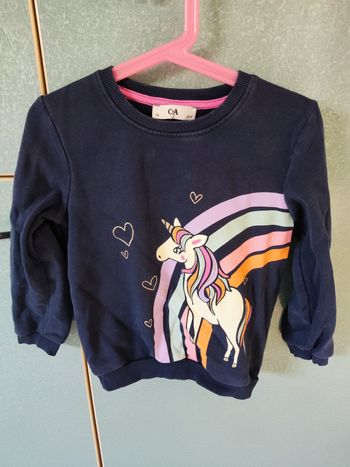 Pullover unicorn 6 ans C&A