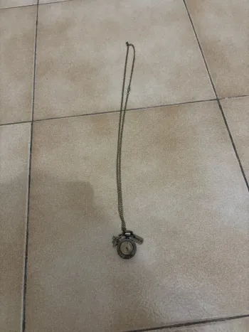 Collier horloge vintage