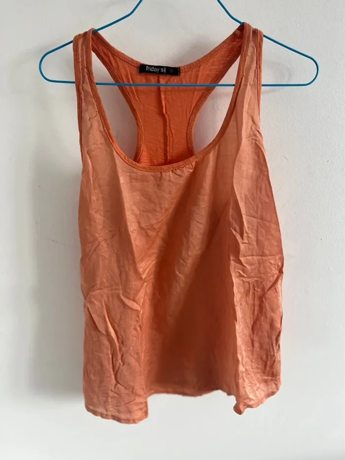 Débardeur orange