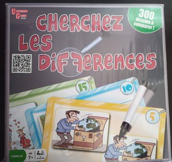 Cherchez les différences de University Games Boite Neuve Scellé