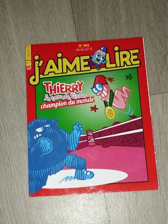 Lot de 8 magazines J’aime lire année 2017-18 L047 - photo numéro 8