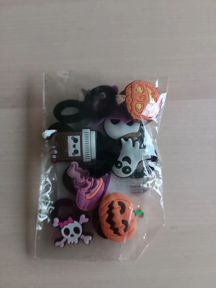 Élastiques cheveux fille halloween