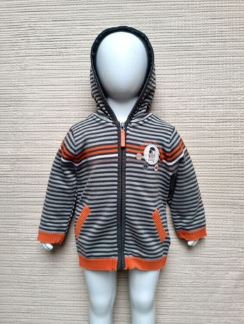 Gilet à capuche  T 18 mois