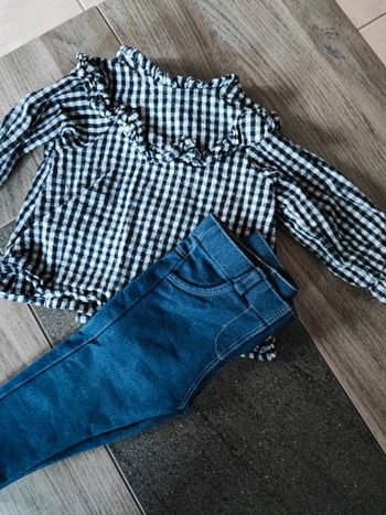 Ensemble chemise legging 9 mois