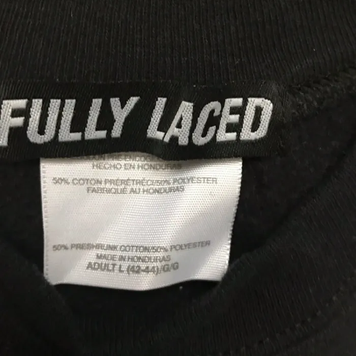 Sweat Fully Laced Original Taille L - photo numéro 2