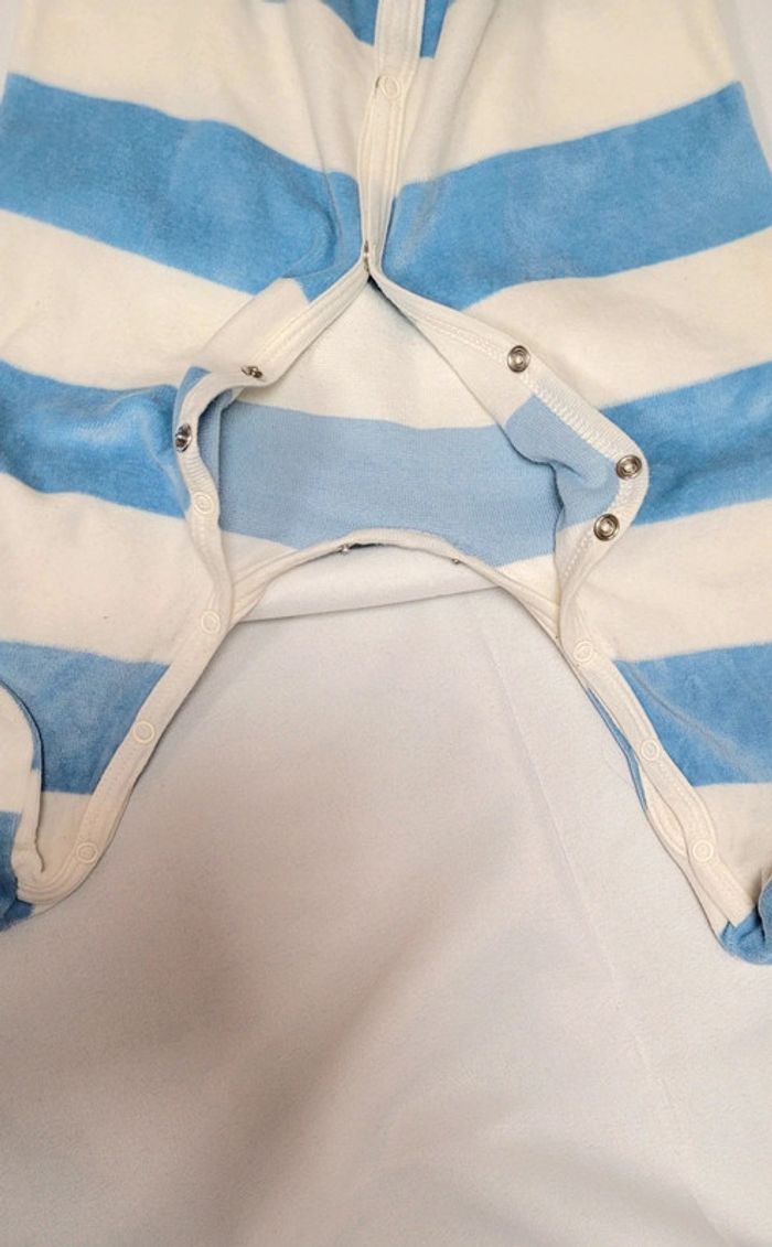 Pyjama 1 piece rayé Petit Bâteau - photo numéro 4