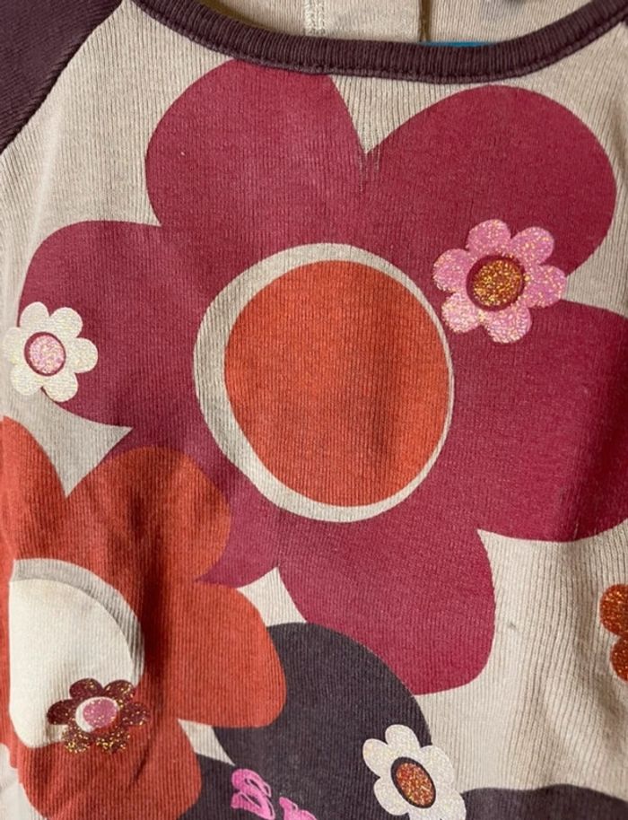 Tee shirts manches longues okids 4 ans fille - photo numéro 3