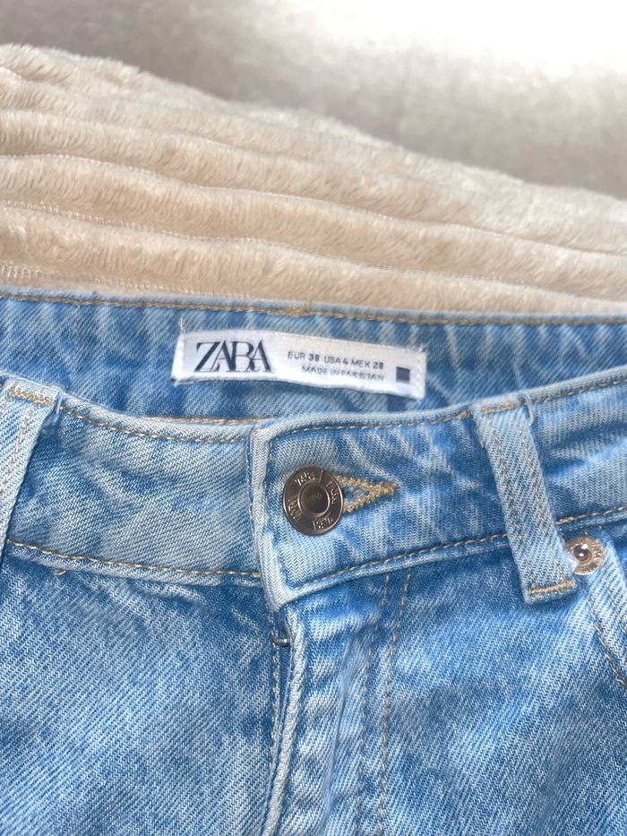jean mom zara taille 36 - photo numéro 6