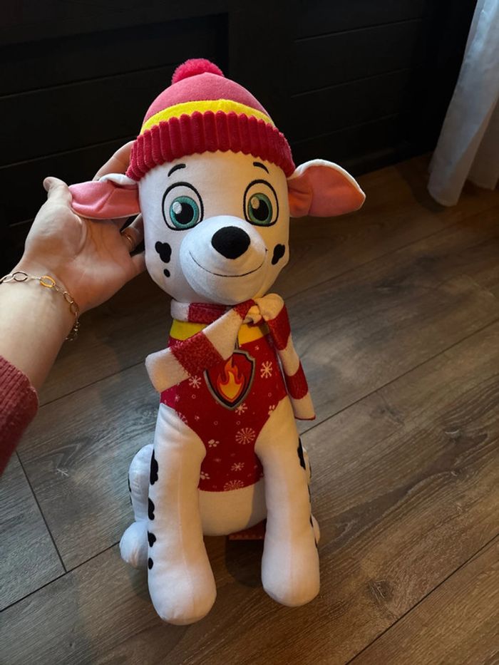 Grande peluche Marcus Pat Patrouille 50 cms
