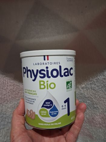 Lait 1er Âge Physiolac Bio
