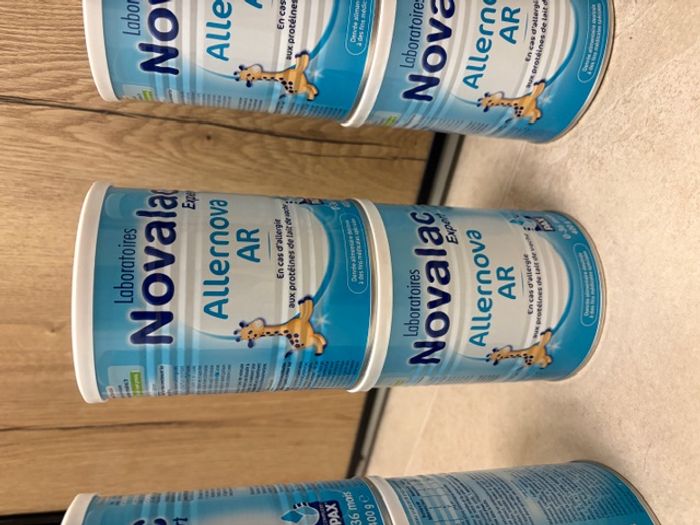 Lait novalac allernova AR 6 boîtes - photo numéro 2