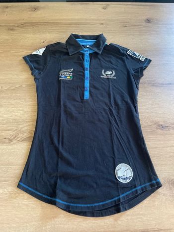 Polo noir Pinasse taille 1