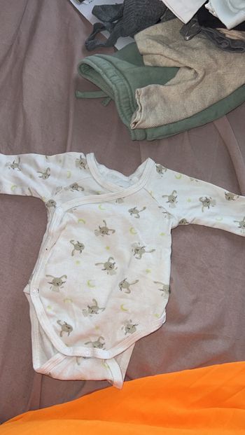 Body manches longues 1 mois