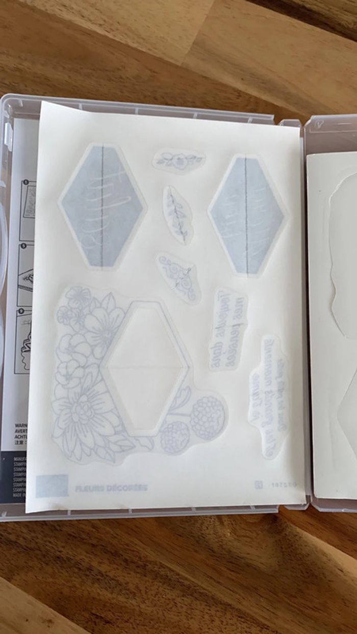 Tampons fleurs décorées stampin up - photo numéro 4