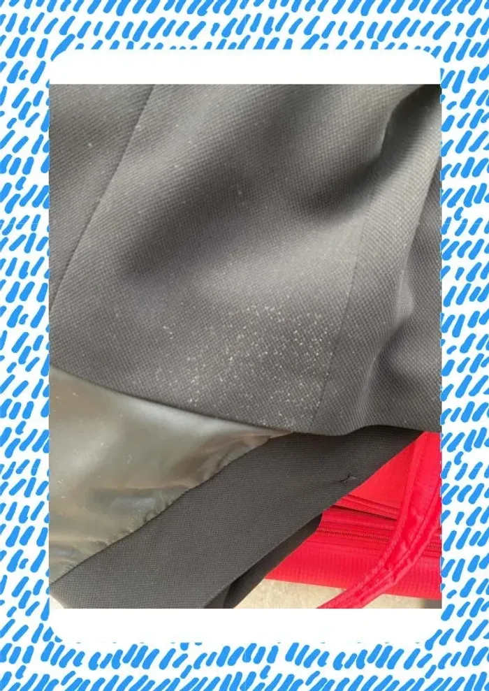 Blazer noir avec noeuds costura - photo numéro 10