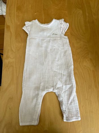 Combinaison gaze de coton