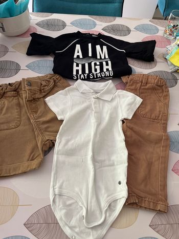 Lot vêtements 18 M Demi saison/ete 