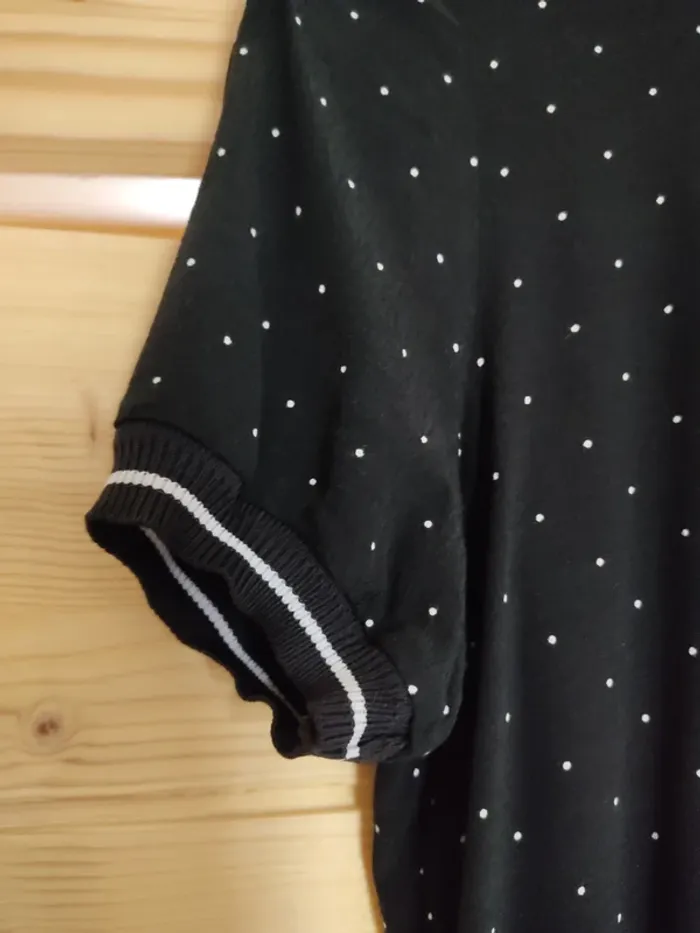 Blouse noir à pois blanc Promod 36 - photo numéro 7