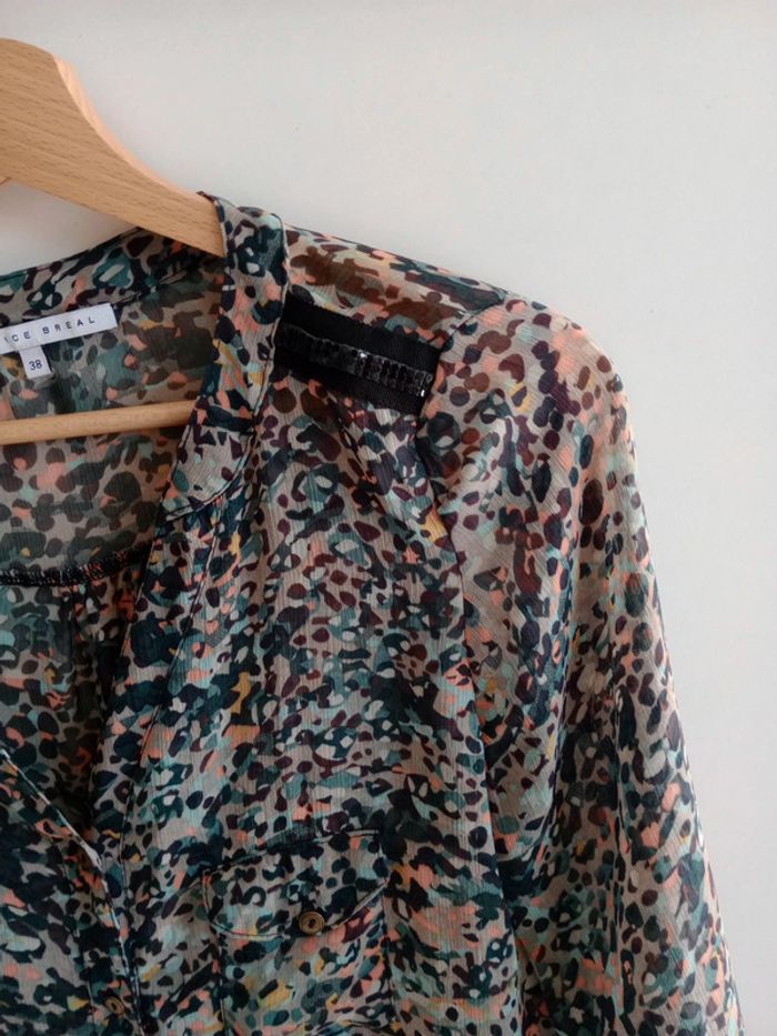 Blouse femme 38 fantaisie type voile c64 - photo numéro 10