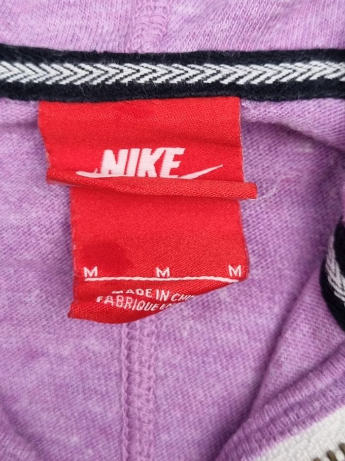 Gilet à capuche Nike zippé rose dégradé – Taille M Femme (mesures en photos) - photo numéro 6