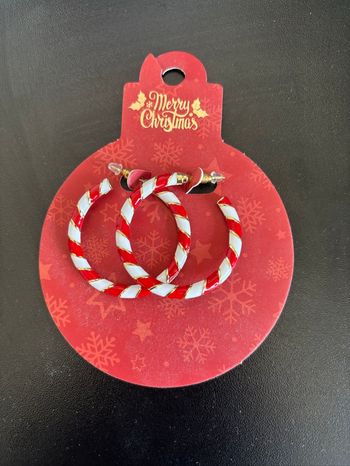 Boucle d’oreille de Noël