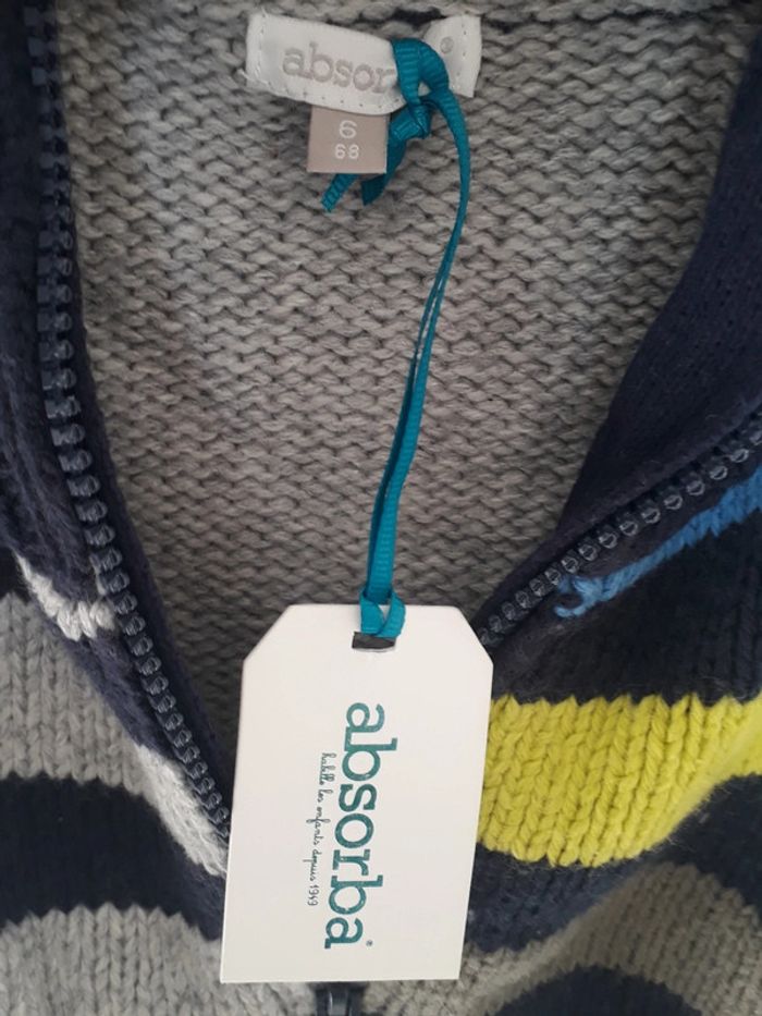 Gilet zippé - Absorba - photo numéro 3