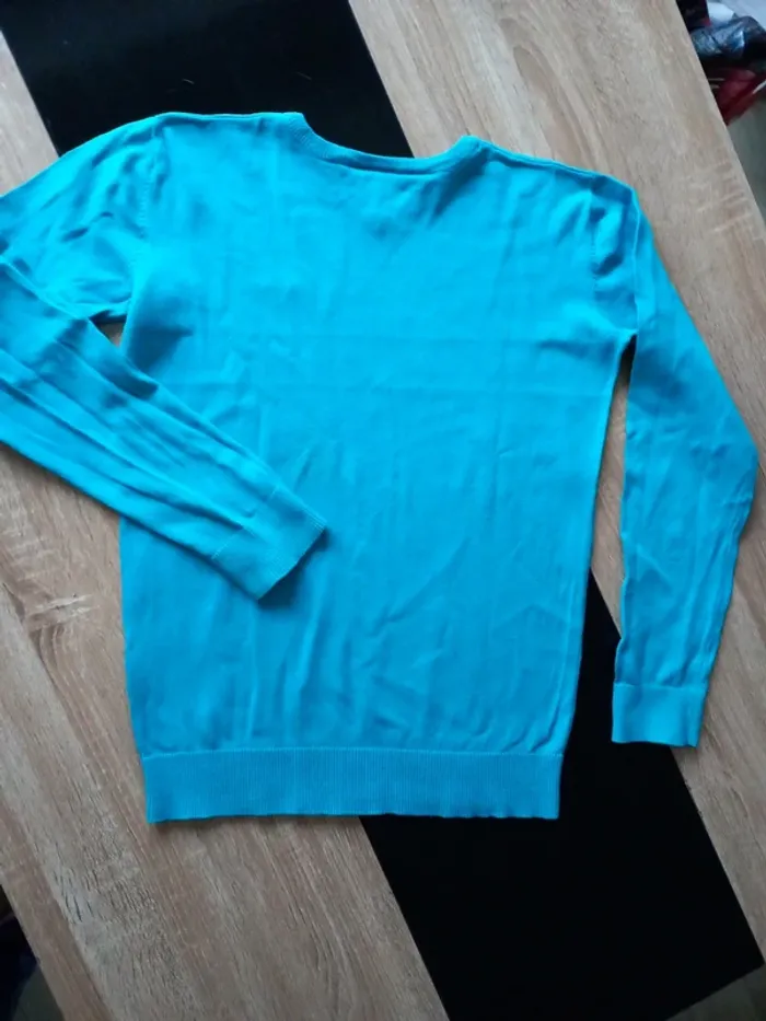 Pull garçon bleu 14 ans - photo numéro 5