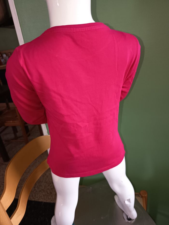 Haut manches longues fuchsia - photo numéro 5