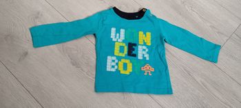 T-shirt ML garçon 9 mois tissaia 